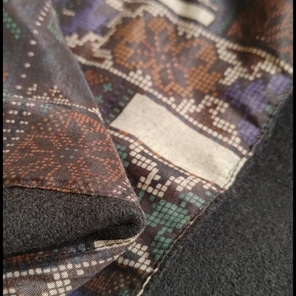 Vintage Italian Wool & Silk Winter Scarf